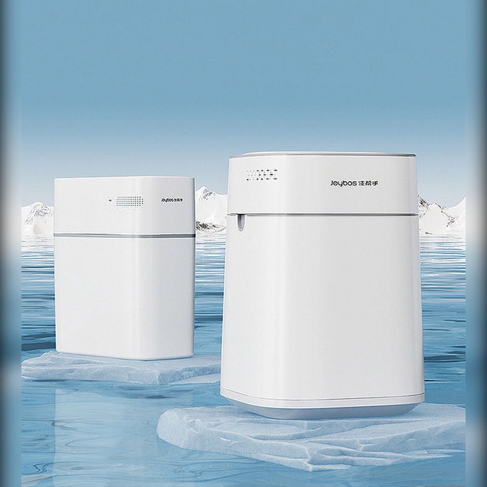 Tower T80904RW Poubelle Automatique 58L Carrée Blanc Or Rose - Capteur Sans Contact