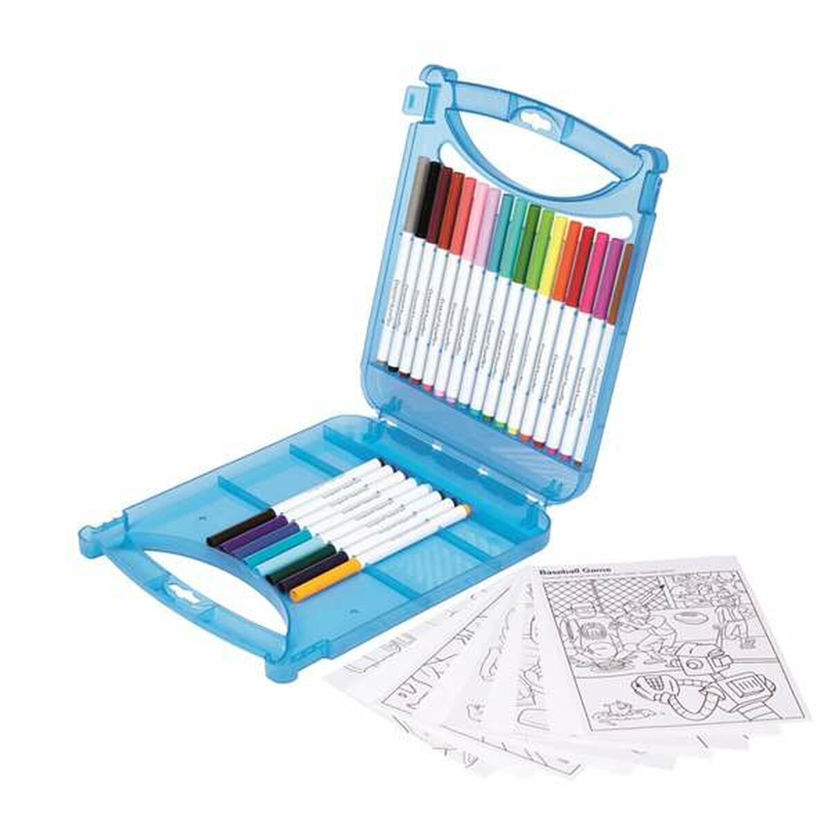 Ensemble De Marqueurs Crayola Lavable 65 Pièces