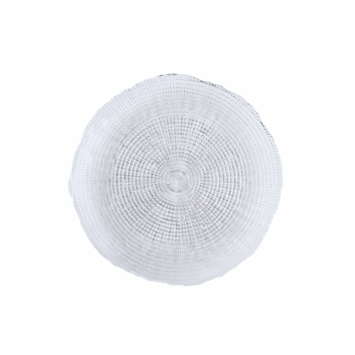 Assiette Plate Quid Boreal Transparent Verre (ø 21 Cm) (pack 6x)