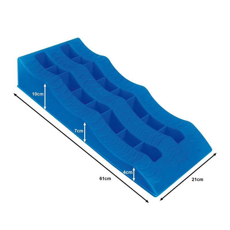 Cale De Nivellement Bleu Jeu De 2 Pièces