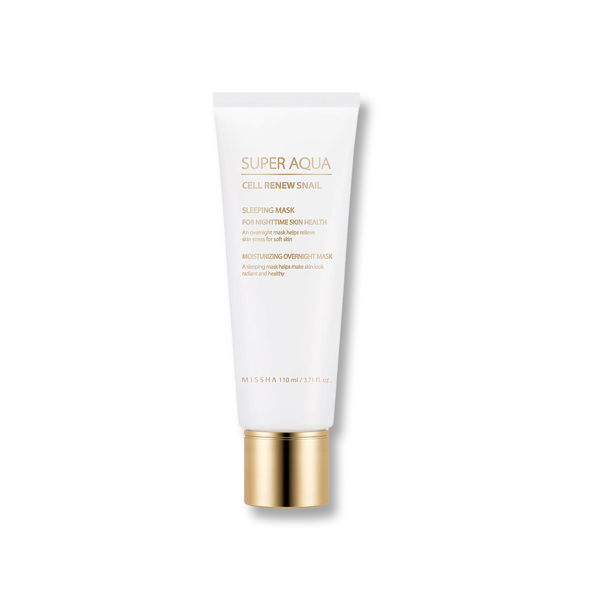Nočná maska Missha Super Aqua Cell Renew Snail Sleeping Mask