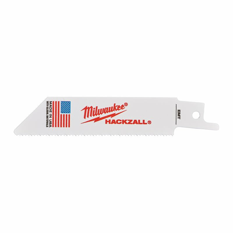 10 Lames De Scie Sabre M12 Hackzall Avec Pochette Milwaukee