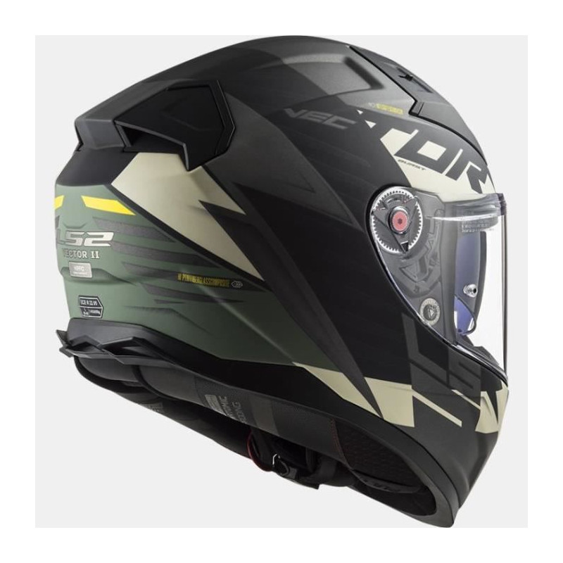 LS2, Casque Moto Intégral Vector II Matt Titanium, XXS