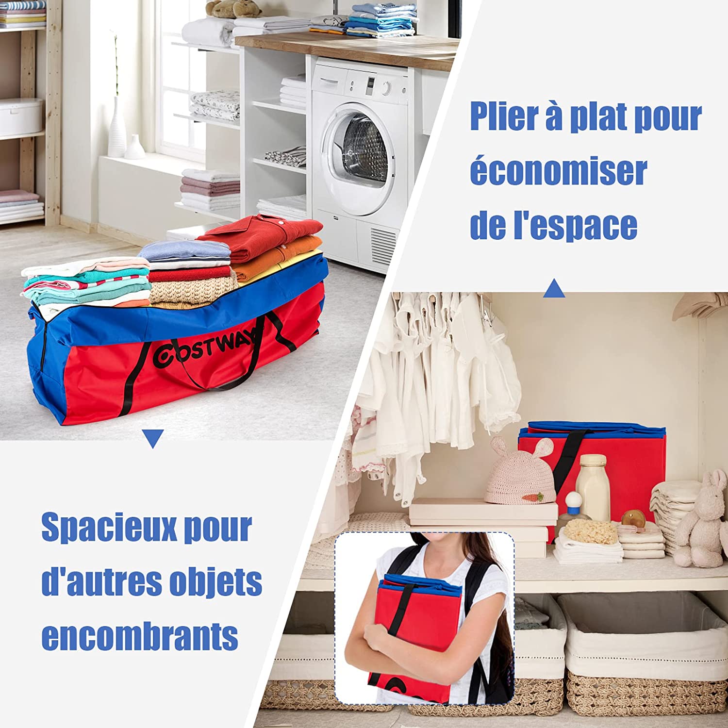 Sac De Rangement, Sac De Transport En Toile Oxford Pour Jeu De Stratégie Avec Poignée Ergonomique