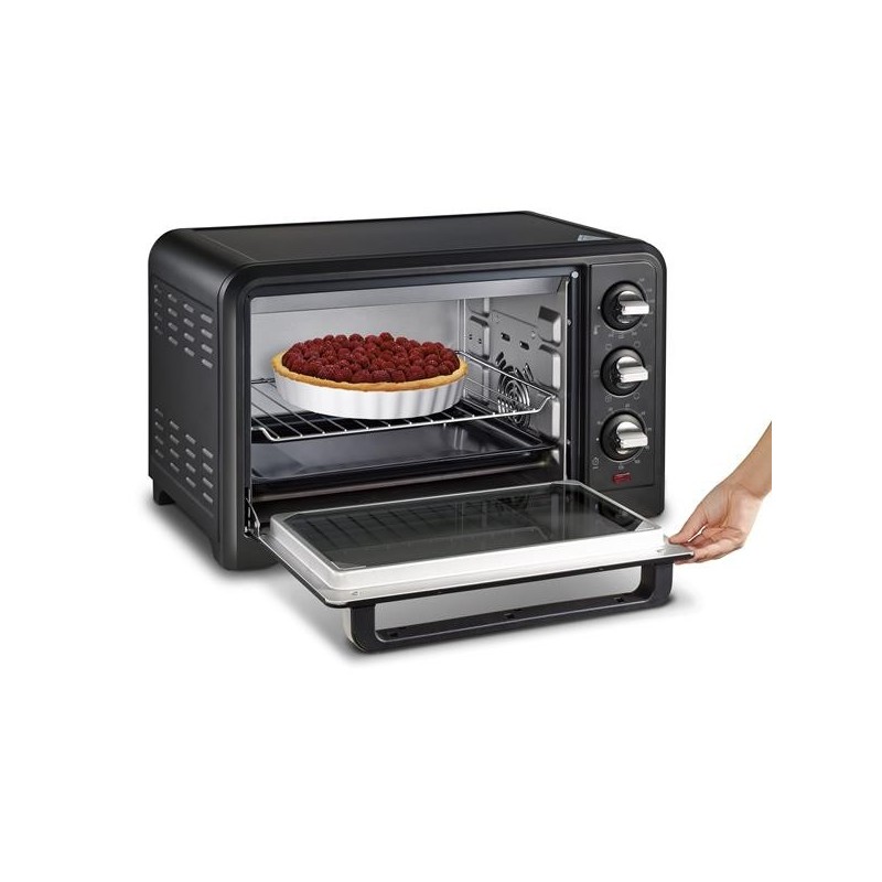 Moulinex Mini-four Optimo 1380w 19l Noir - 6 Modes De Cuisson Dont Chaleur Tournante