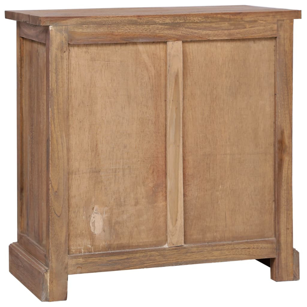 Armoire Latérale 60 X 30 X 60 Cm Teck Solide