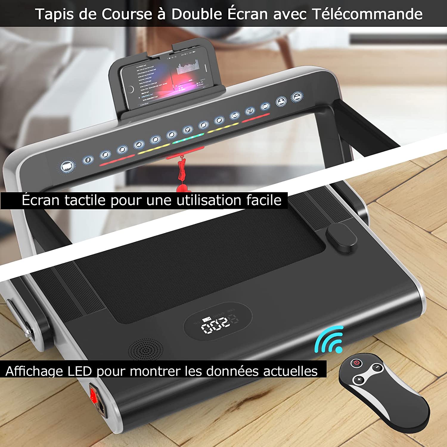 Tapis de course pliable : compacts et performants