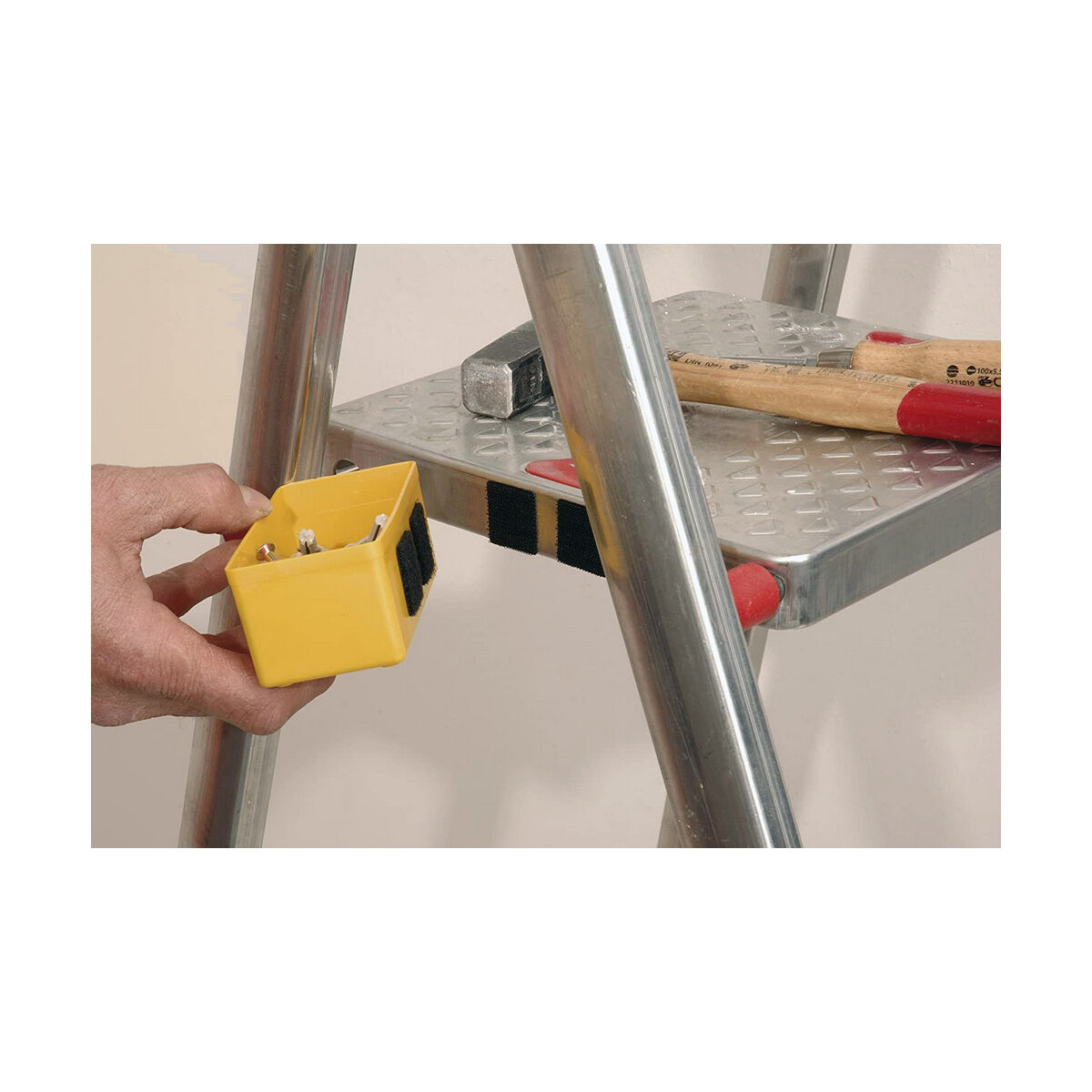 Bandes De Fermeture Extra Fortes 10cm X 50mm 2 Paires Blanc 55228 Tesa