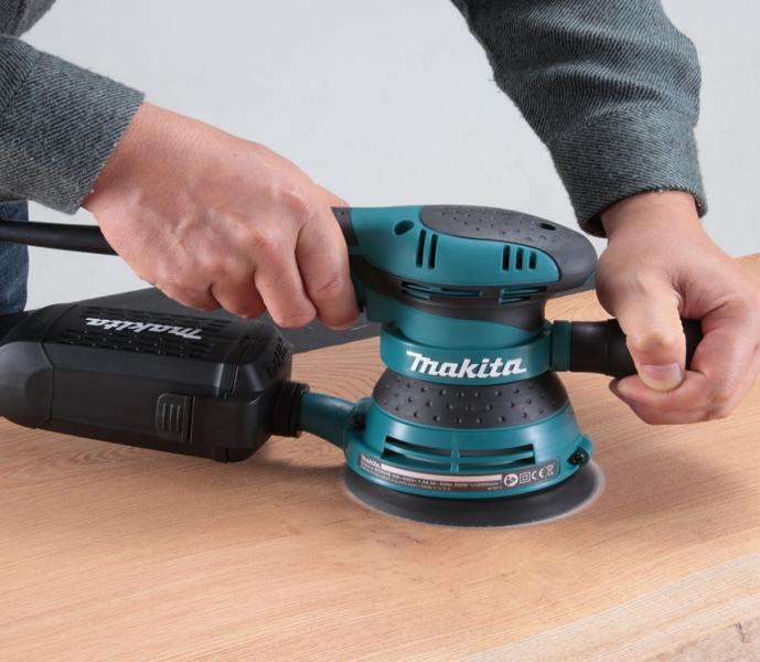 Makita Bo 5041 Ponceuse Excentrique 300 W, Ø 125 Mm Solo