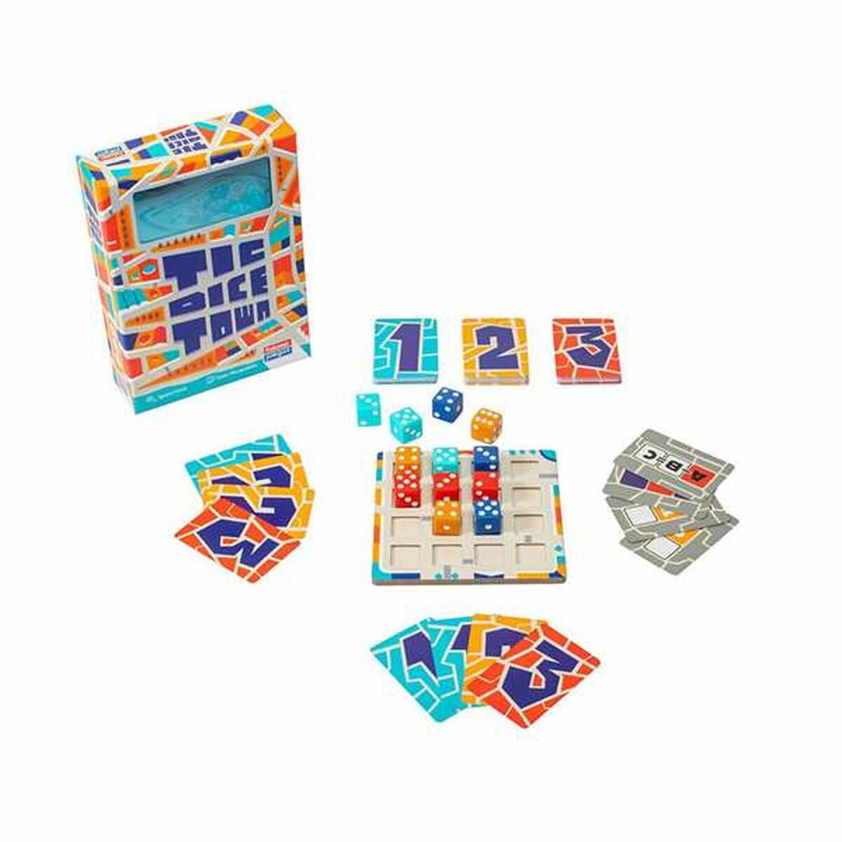 Jeu De Société Falomir Tic Dice Town