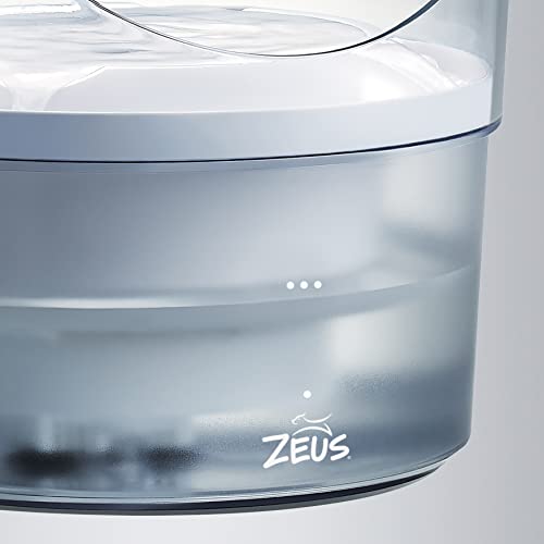 Zeus Fresh & Clear Fontaine À Boire Pour Chien Avec Protection Anti-éclaboussures