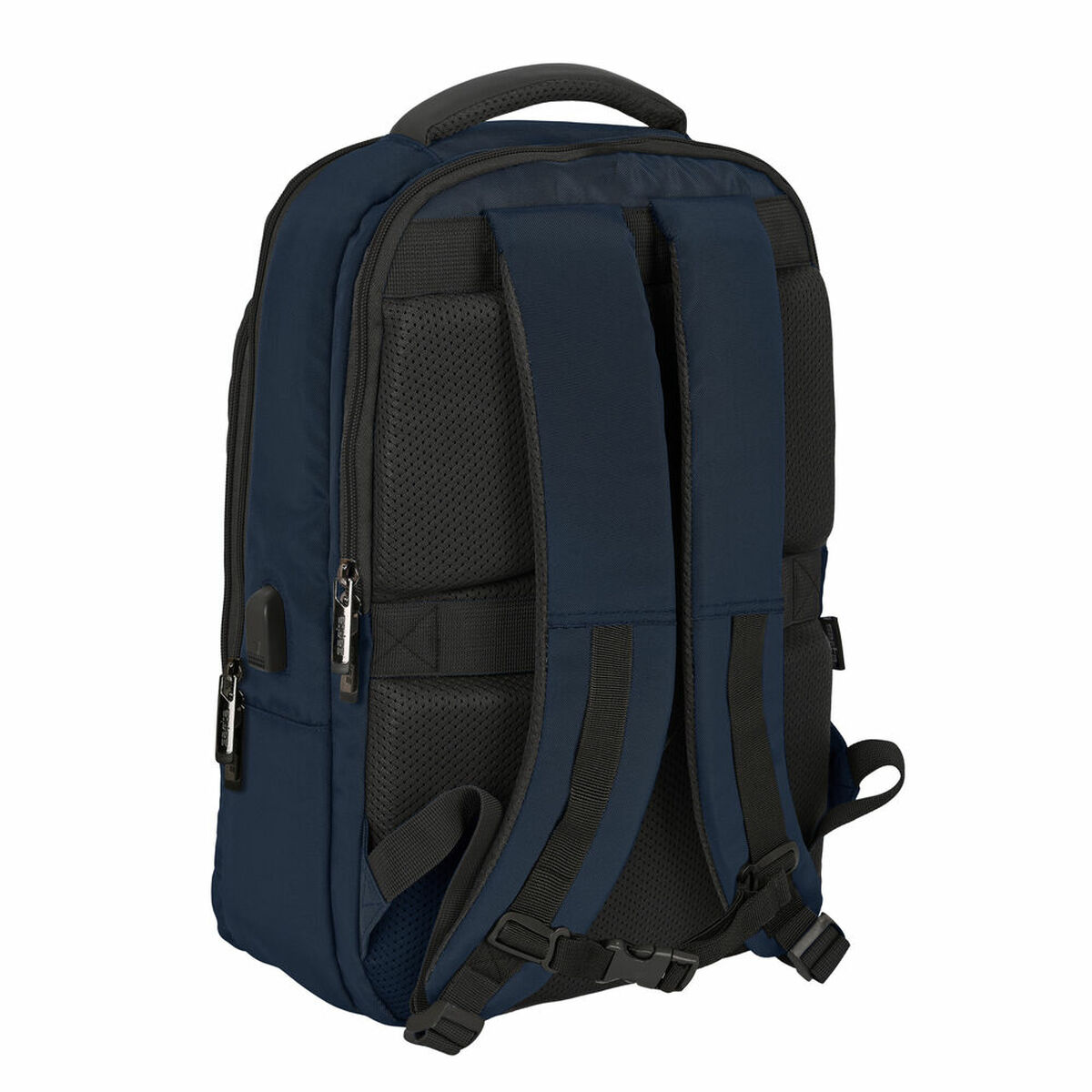 Sac À Dos Pour Portable Et Tablette Avec Sortie Usb Safta Business Bleu Foncé (29 X 44 X 15 Cm)