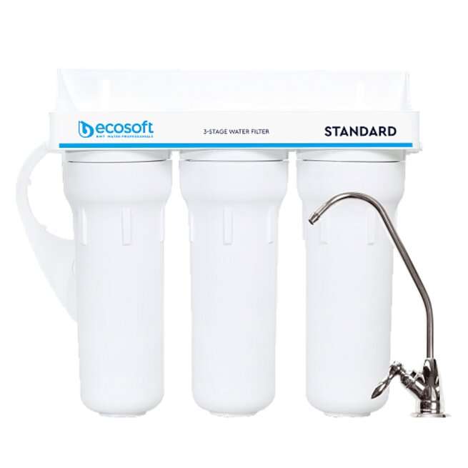 Ecosoft Standard 3-Stage System With Faucet