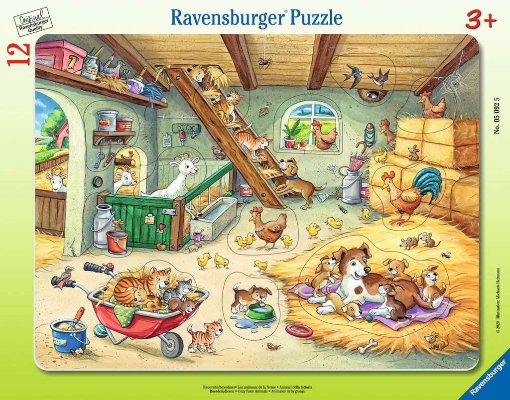 Ravensburger RVN50925 ‎ألغاز تركيب جيغسو‎, ‎انجليزي‎, ‎سنوات فما فوق ‎3‎‎