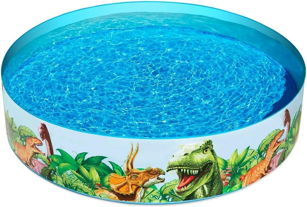Bestway Above-Ground Pool 183 Cmx183 Cmx38 Cm,2 Person,Multicolor
