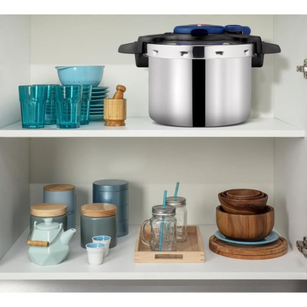 Seb P4624923 Clipsominut Easy Cocotte-minute 9 L Pour 7-10 Personnes, French Cocotte