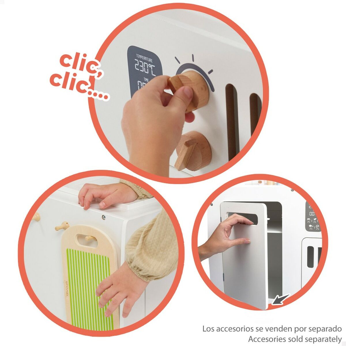 Cuisinière Jouet Teamson 55 X 63 X 30 Cm