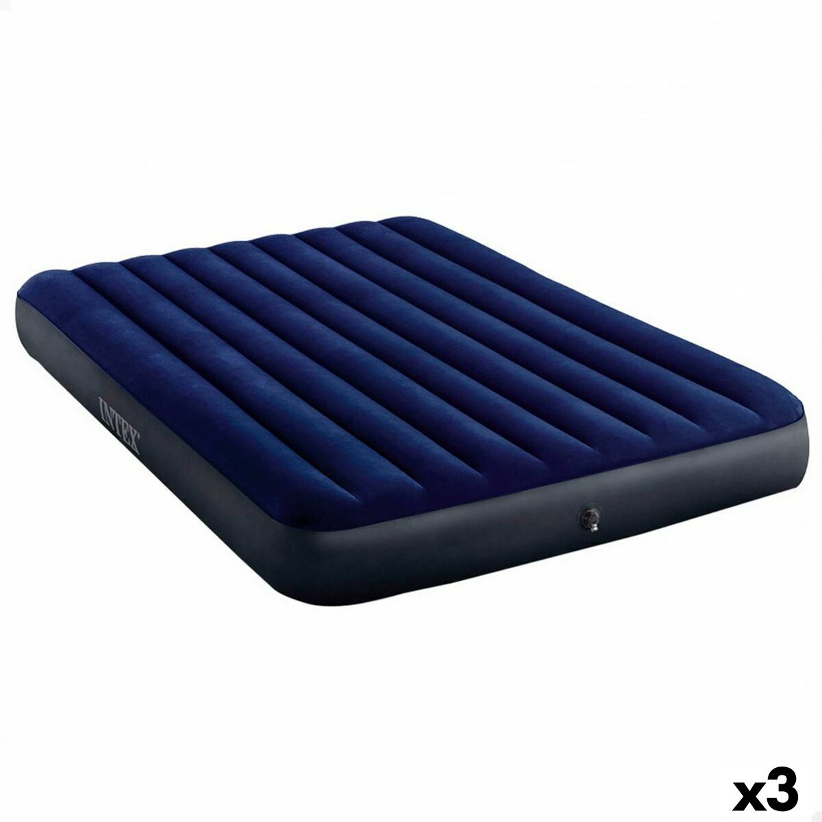 Air Bed Intex Classic Downy 203 X 25 X 152 Cm (3 Unités) à Prix Carrefour