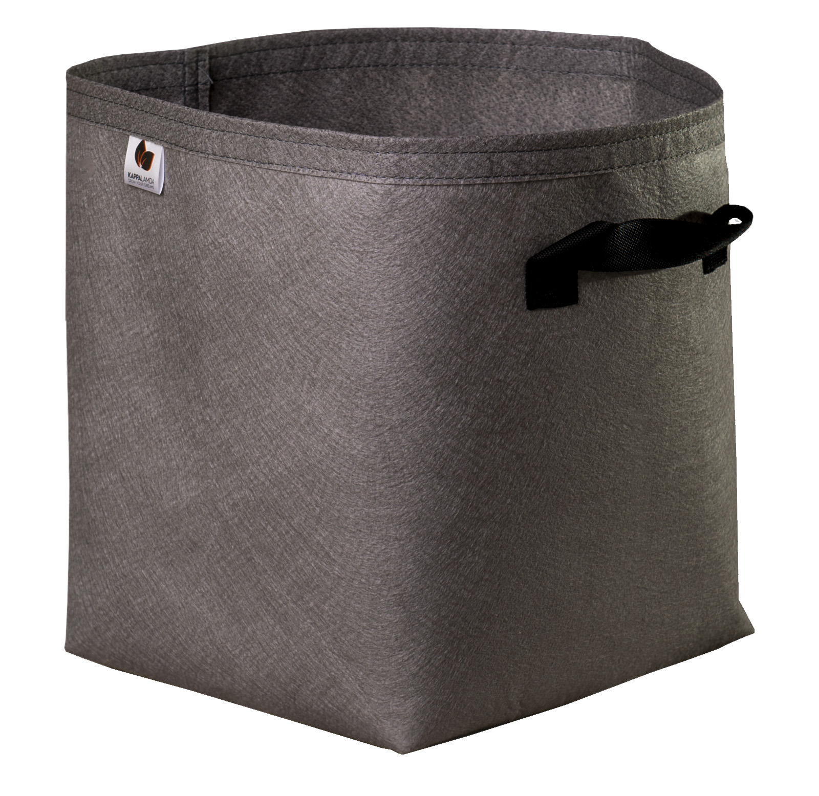 40L Gray Fabric Pot