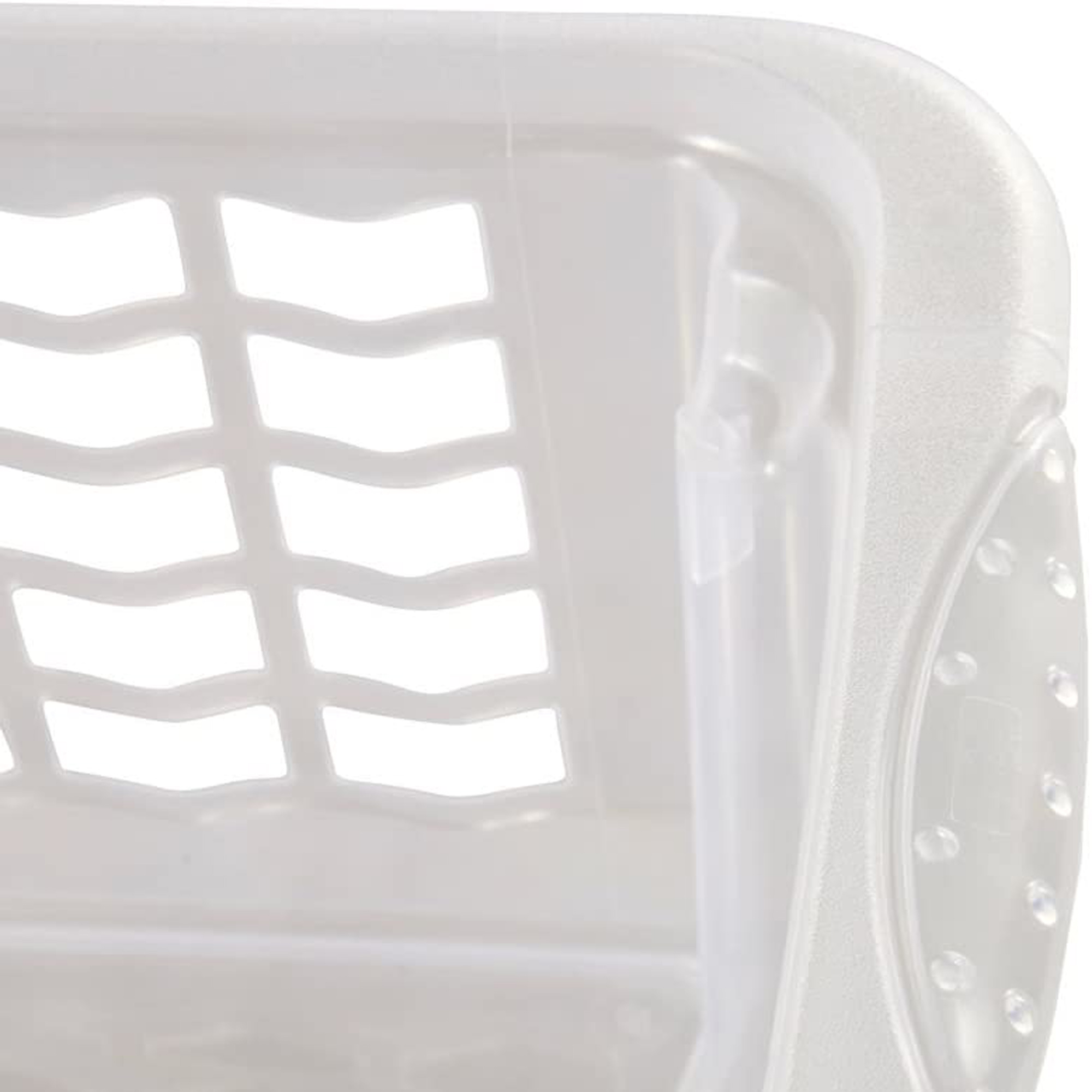 2x Panier De Stockage, Taille S, 30 X 20 X 13 Cm, Fritz, Neutre Transparent