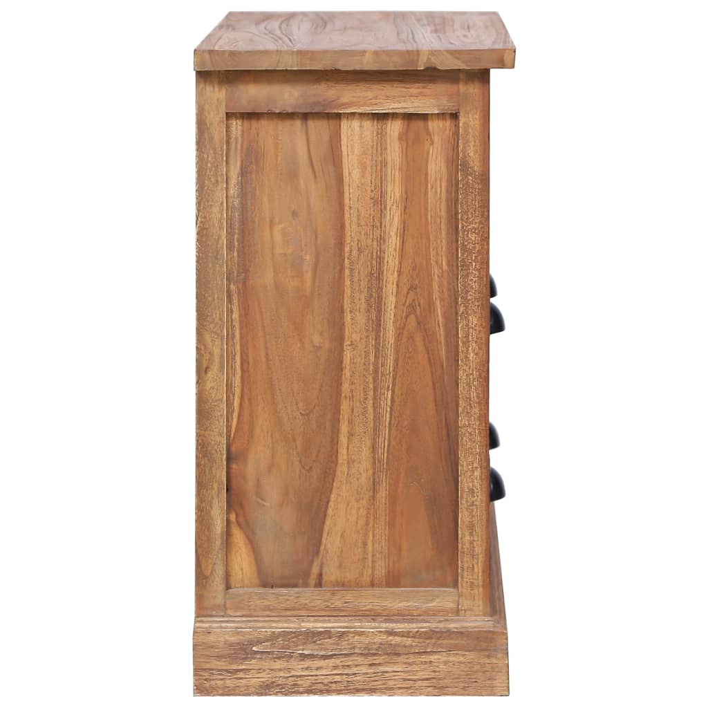 Armoire Latérale 60 X 30 X 60 Cm Teck Solide