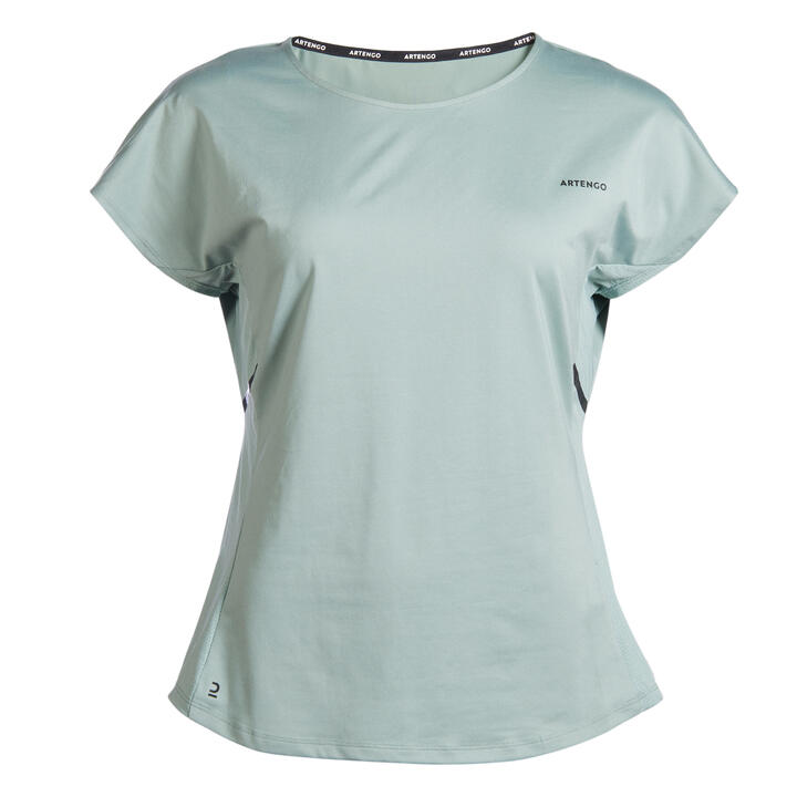 Camiseta Artengo Dry Soft 500 Mujer Verdín