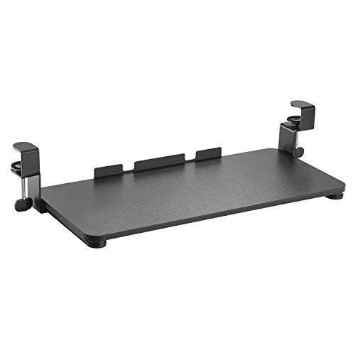 Support Sous Bureau Maclean Mc-839 Pour Clavier 2kg Max (noir)