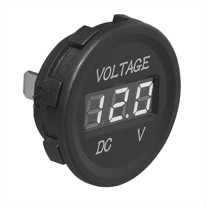 Voltmètre À Encastrer Numérique 6-30v