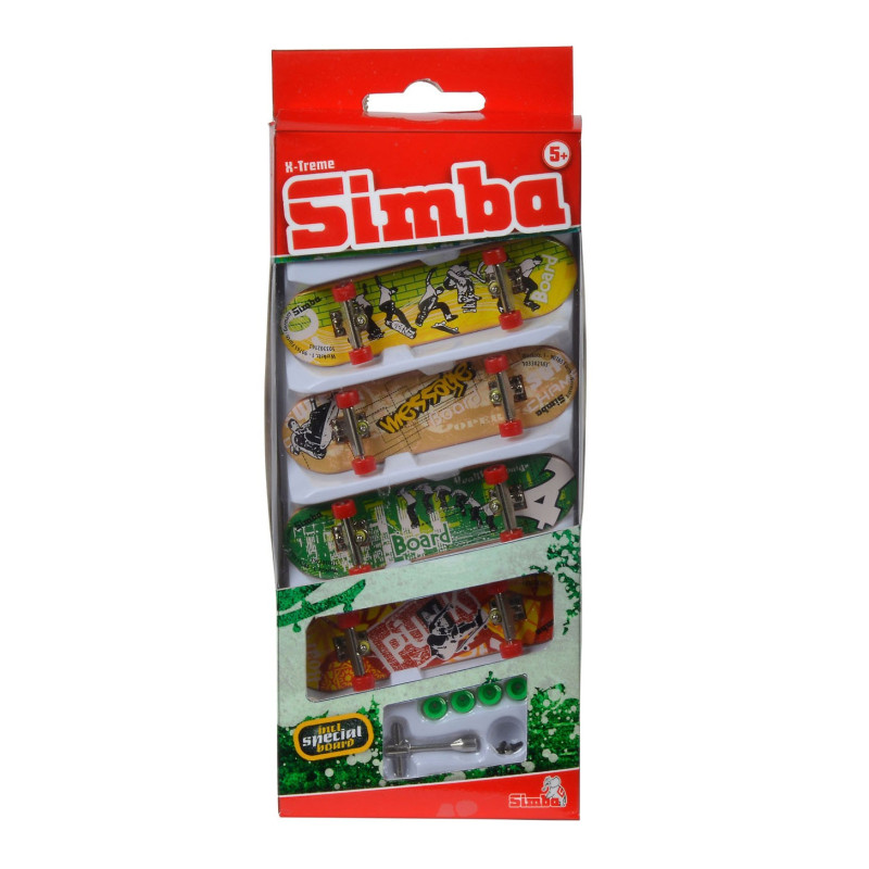 Simba Finger Skateboard, 4pcs. à Prix Carrefour