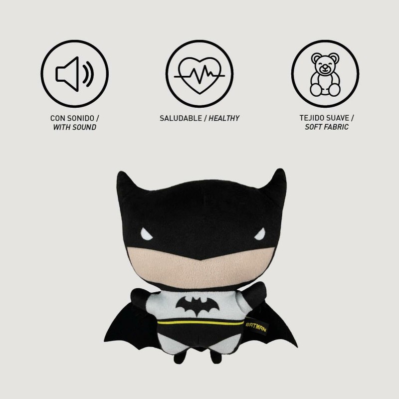 Jouet Pour Chien Batman Noir 100 % Polyester