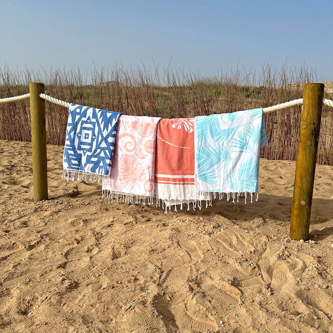 Fouta De Plage Tropical 90x170 Cm à Prix Carrefour