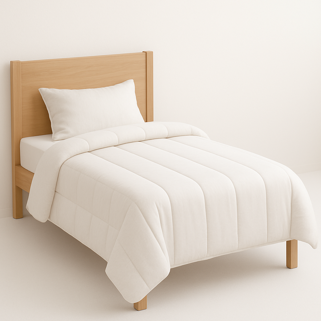 Couette Chaude À Bouillir - 1 Personne 140x200 - Spécial Hiver - Mortreux