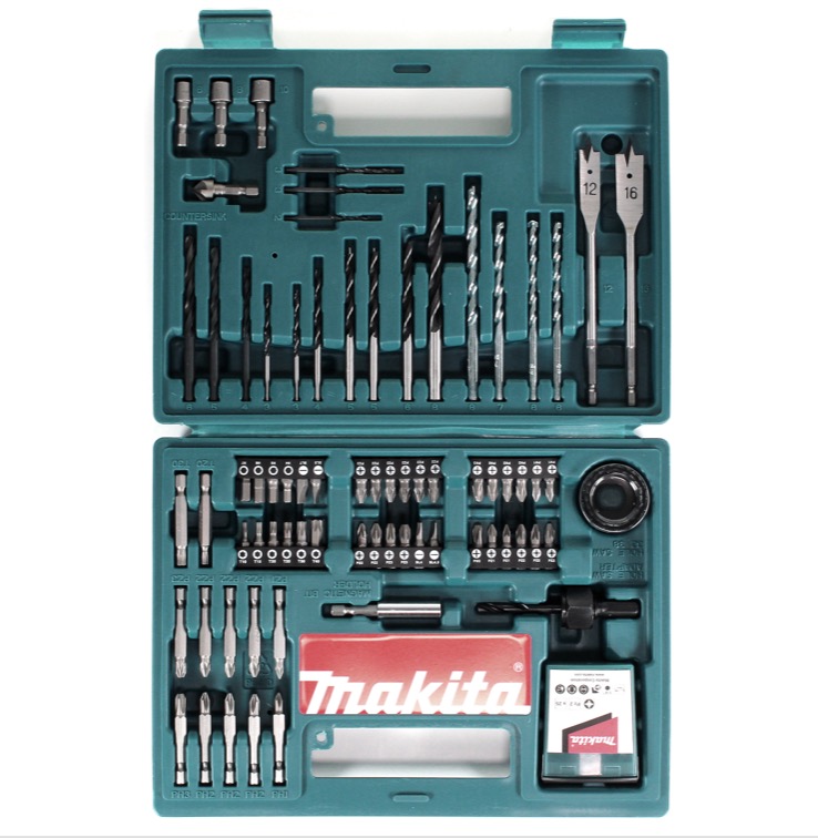 Makita B-53811 Ensemble D'accessoires ( Embouts Et Forets ), 100 Pièces ...