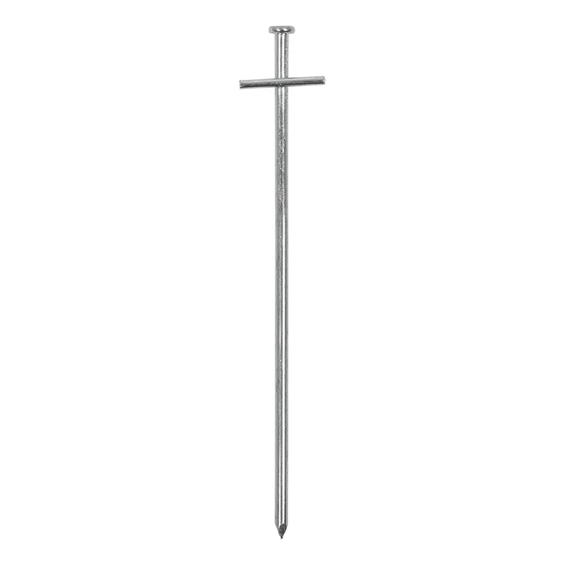 Piquet Roche En Métal 23cm Avec Croix A Souder