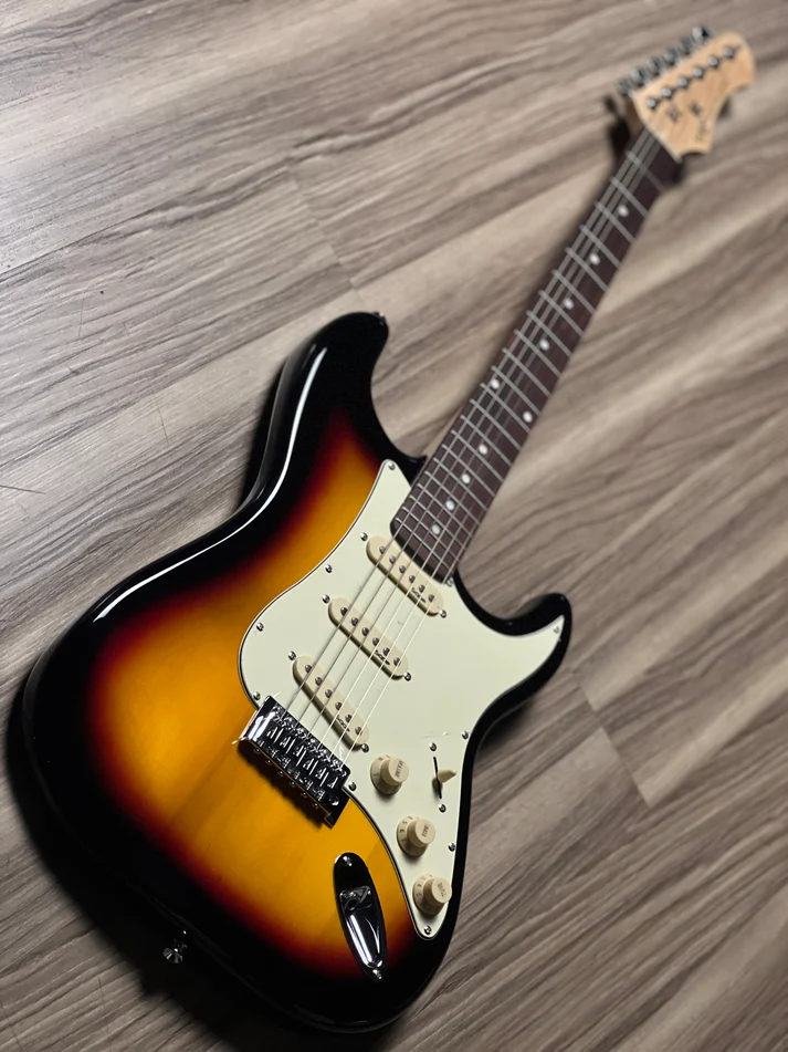 Unistar Sest200-Sb-Kit Electric Guitar Beginner