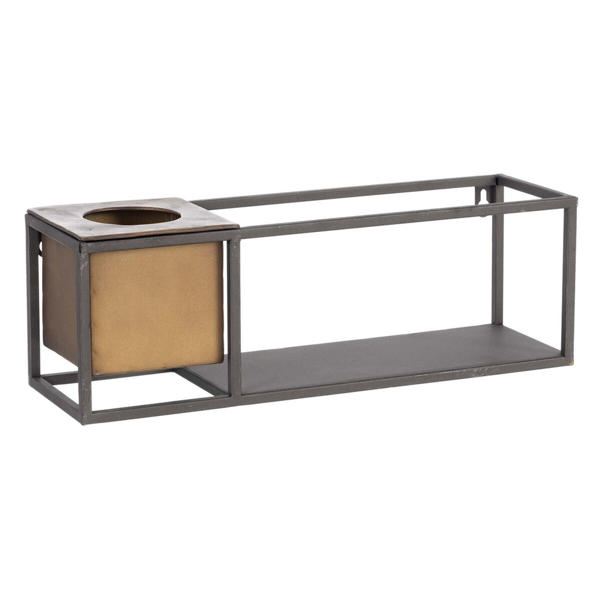 Kitchen Craft - Kit di vasetti in Metallo e sottovaso, Misura 40Â x 12Â