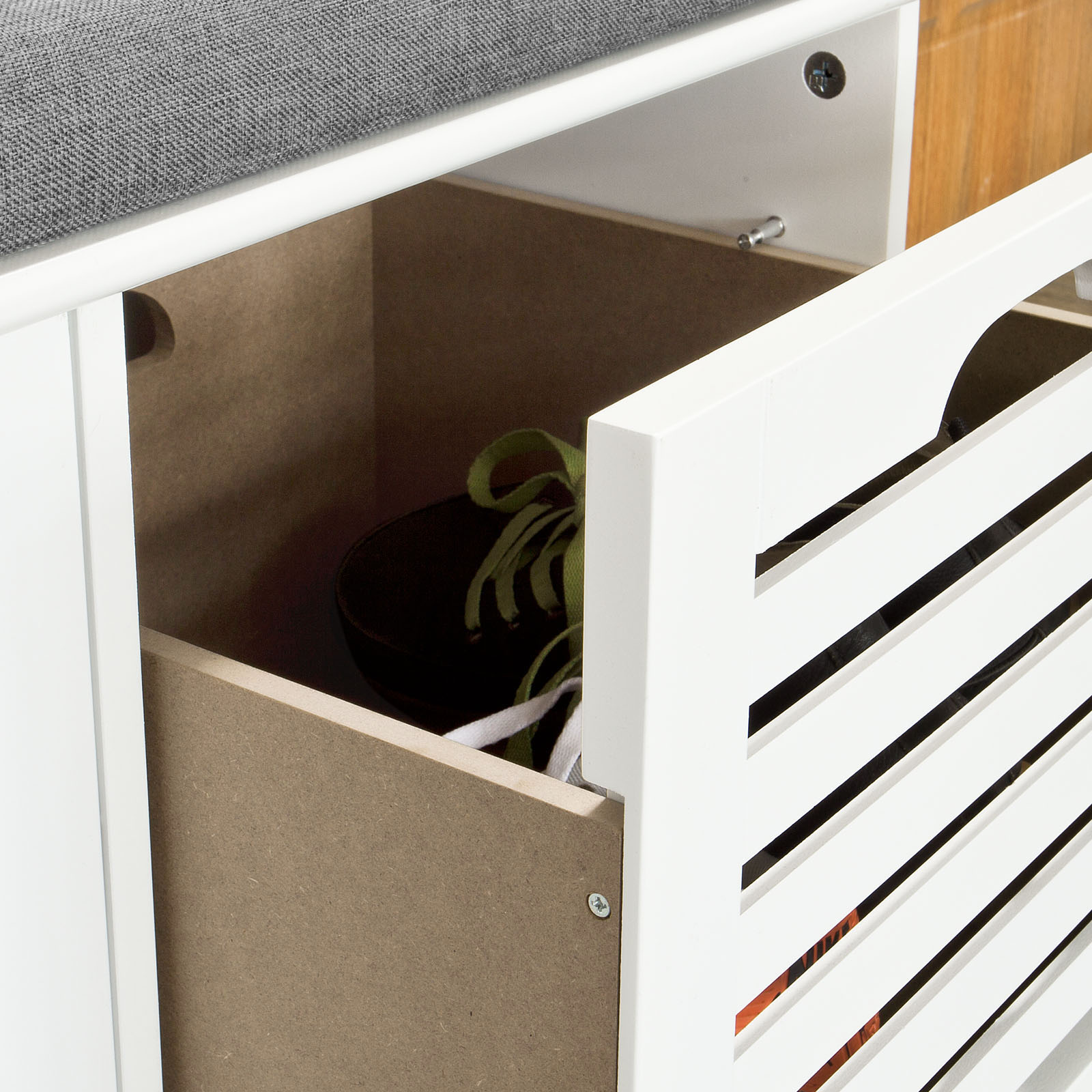 Banc De Rangement À Chaussures Fsr23-k-w