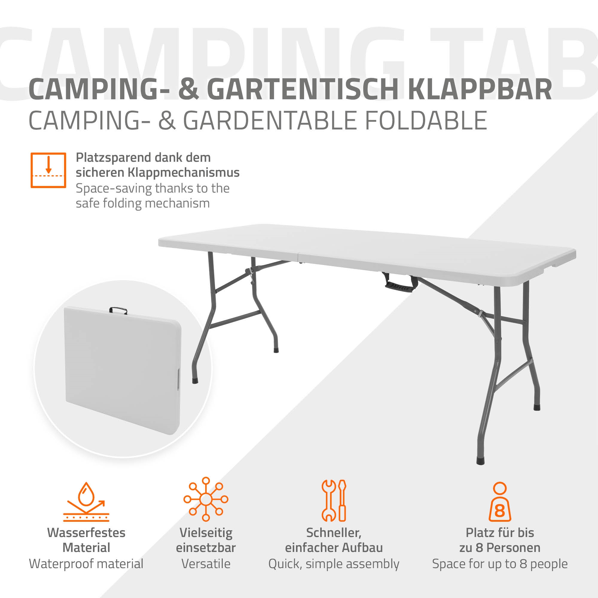 Table Pliante Camping Carrefour