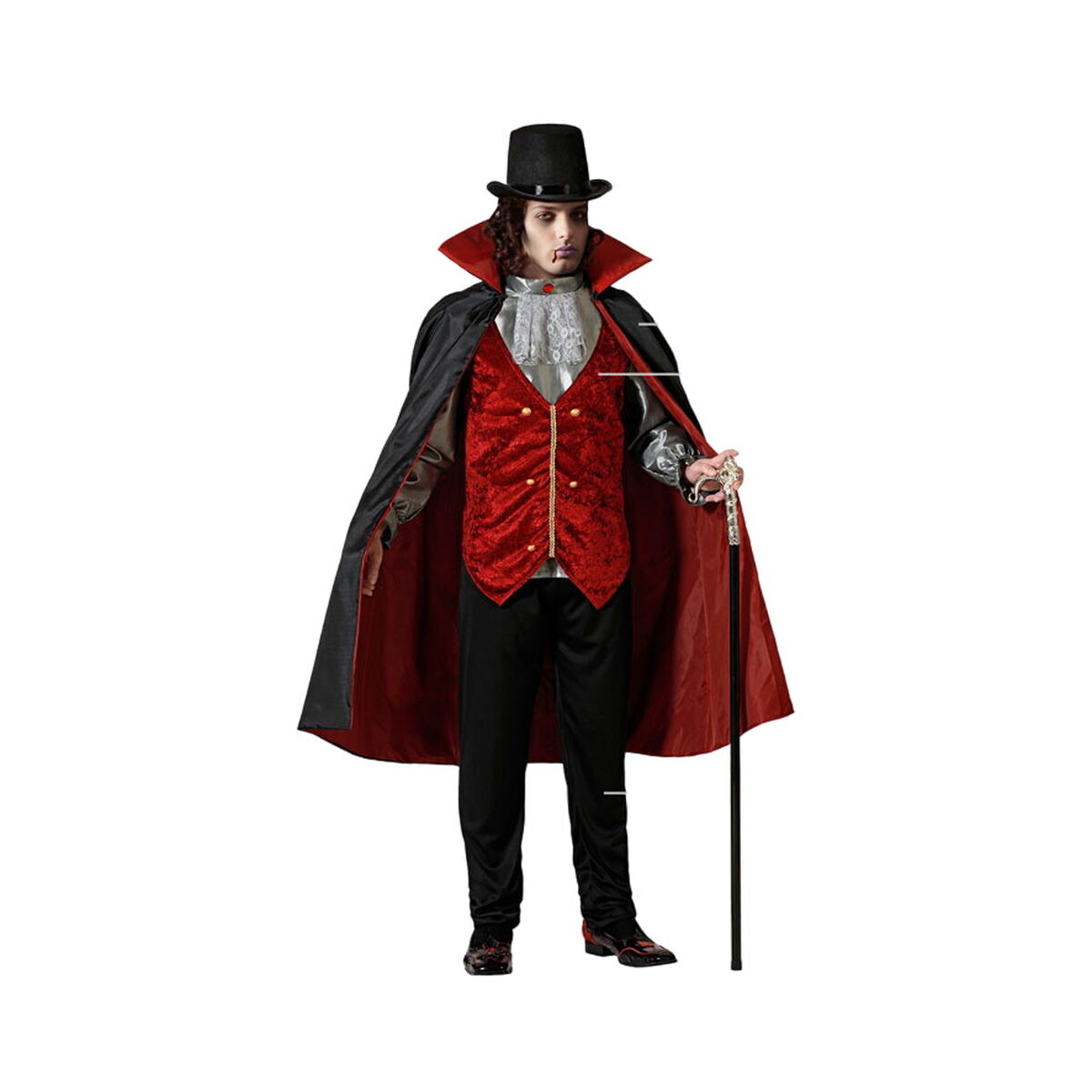 Déguisement Pour Adultes Vampire Xl
