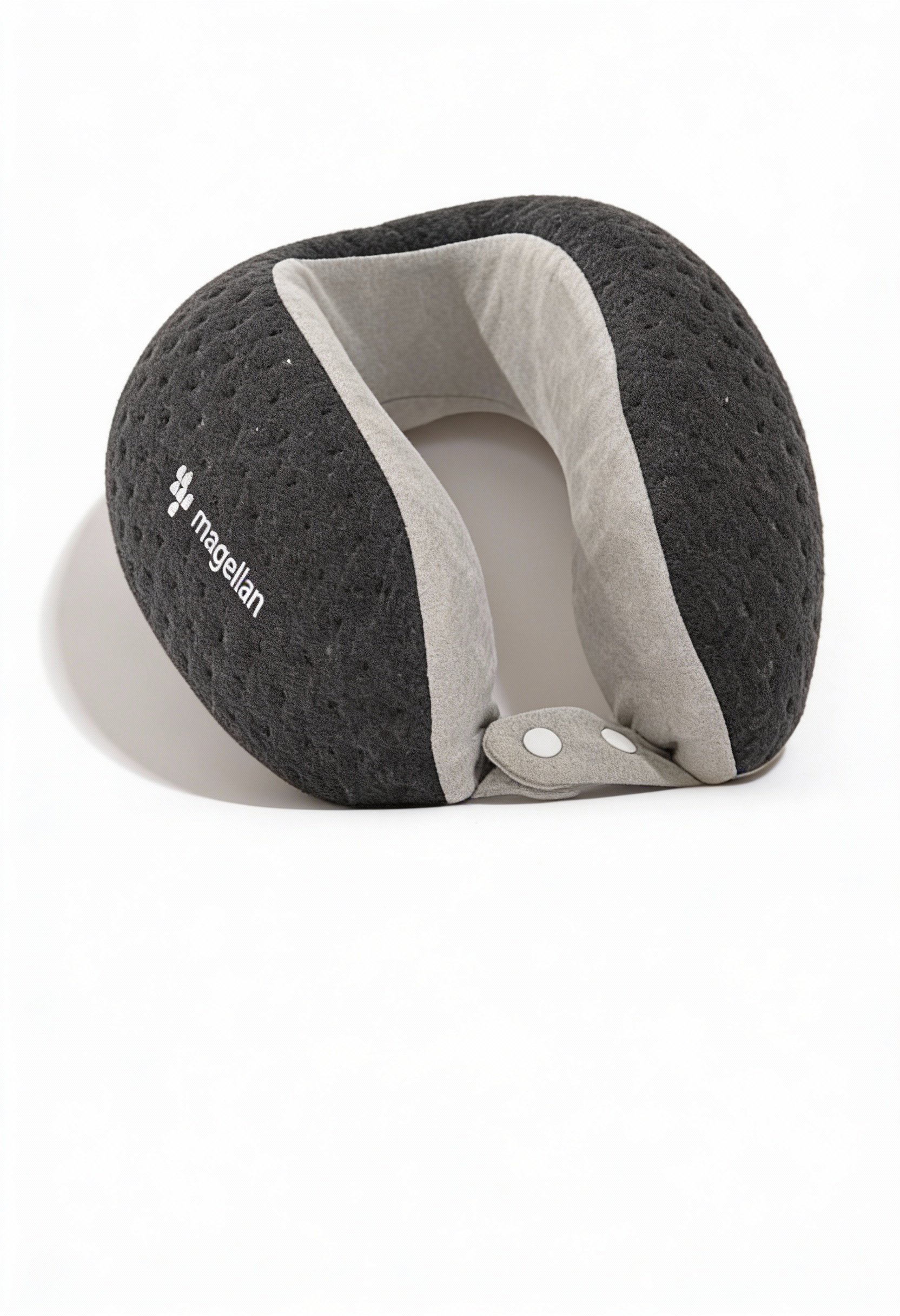 Magellan Memory Foam Travel Pillow,Unisex,Black