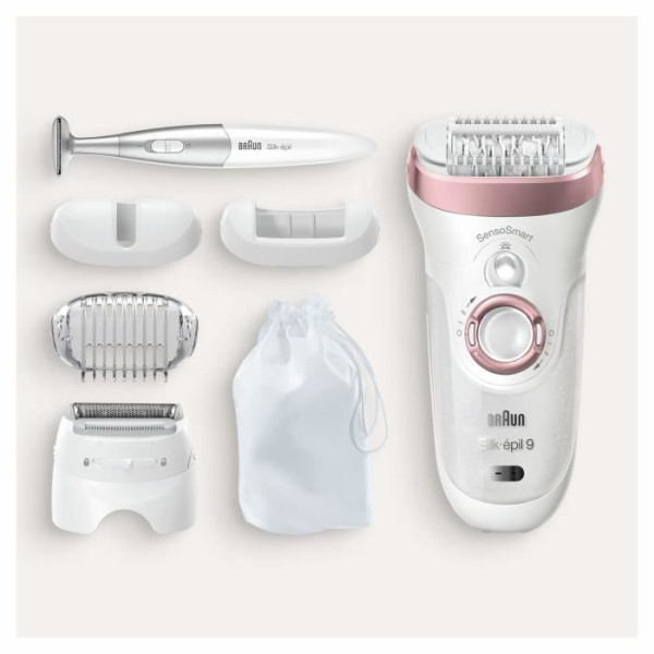 Epilateur Electrique Braun Silképil 9 Femme, Une Épilation Longue