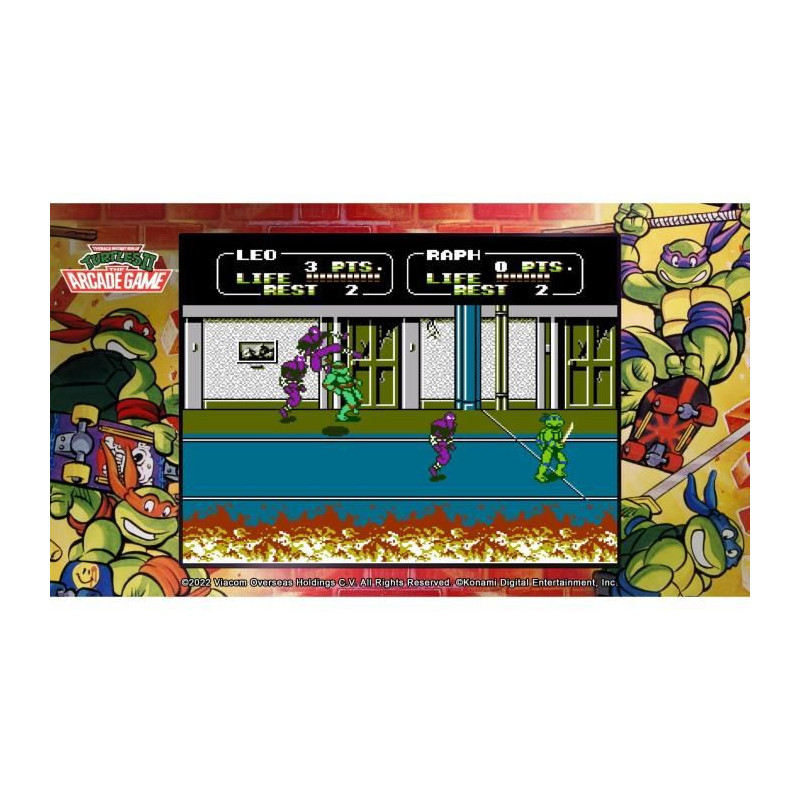 Teenage Mutant Ninja Turtles The Cowabunga Collection Jeu Ps5