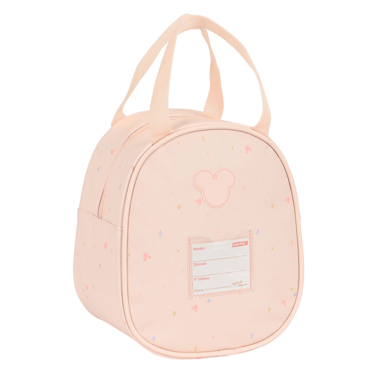 Sac Glacière Goûter Minnie Mouse 19 X 22 X 14 Cm Rose