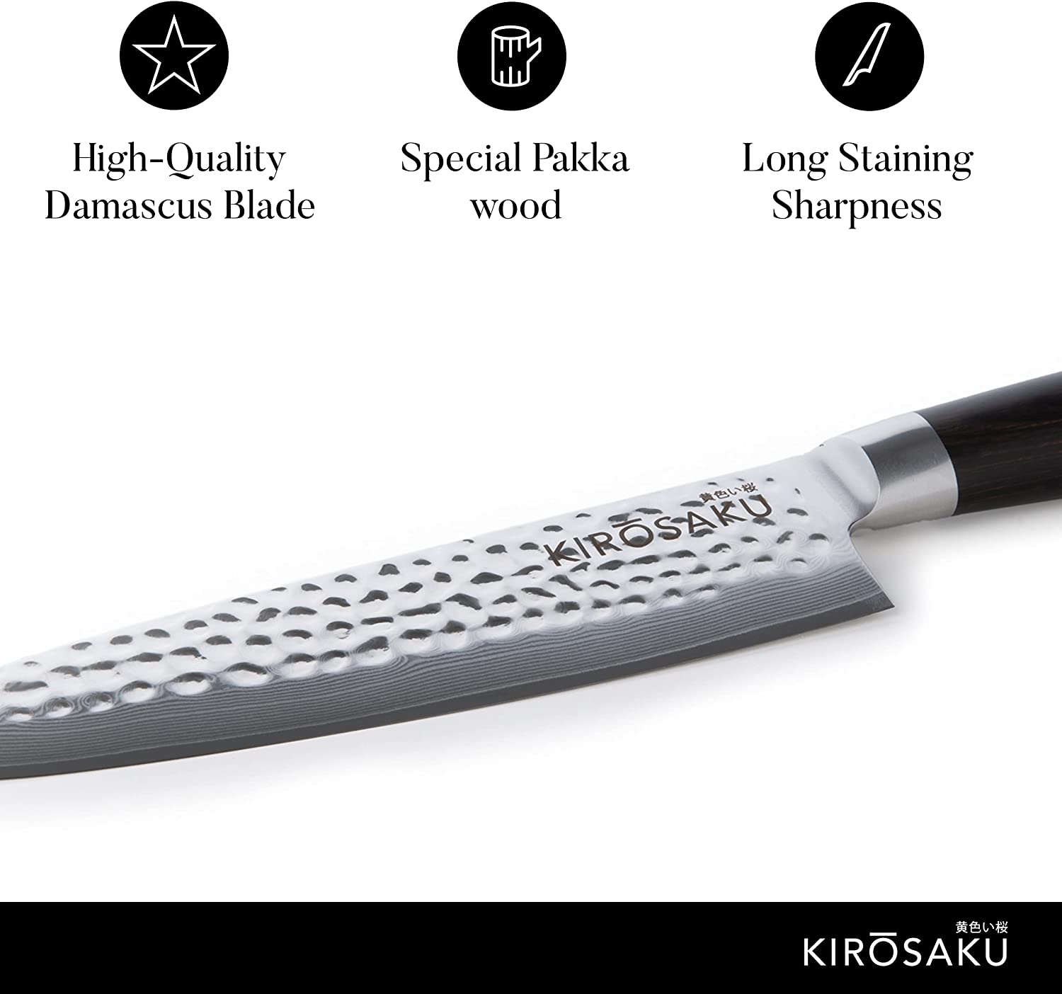 Kirosaku Couteau Cuisine De Qualité Supérieure 20 Cm