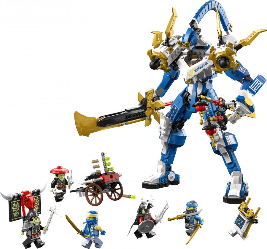 Lego® Ninjago 71785 Le Robot Titan De Jay, Avec Minifigurines Et Arbalète, 9+ Lego