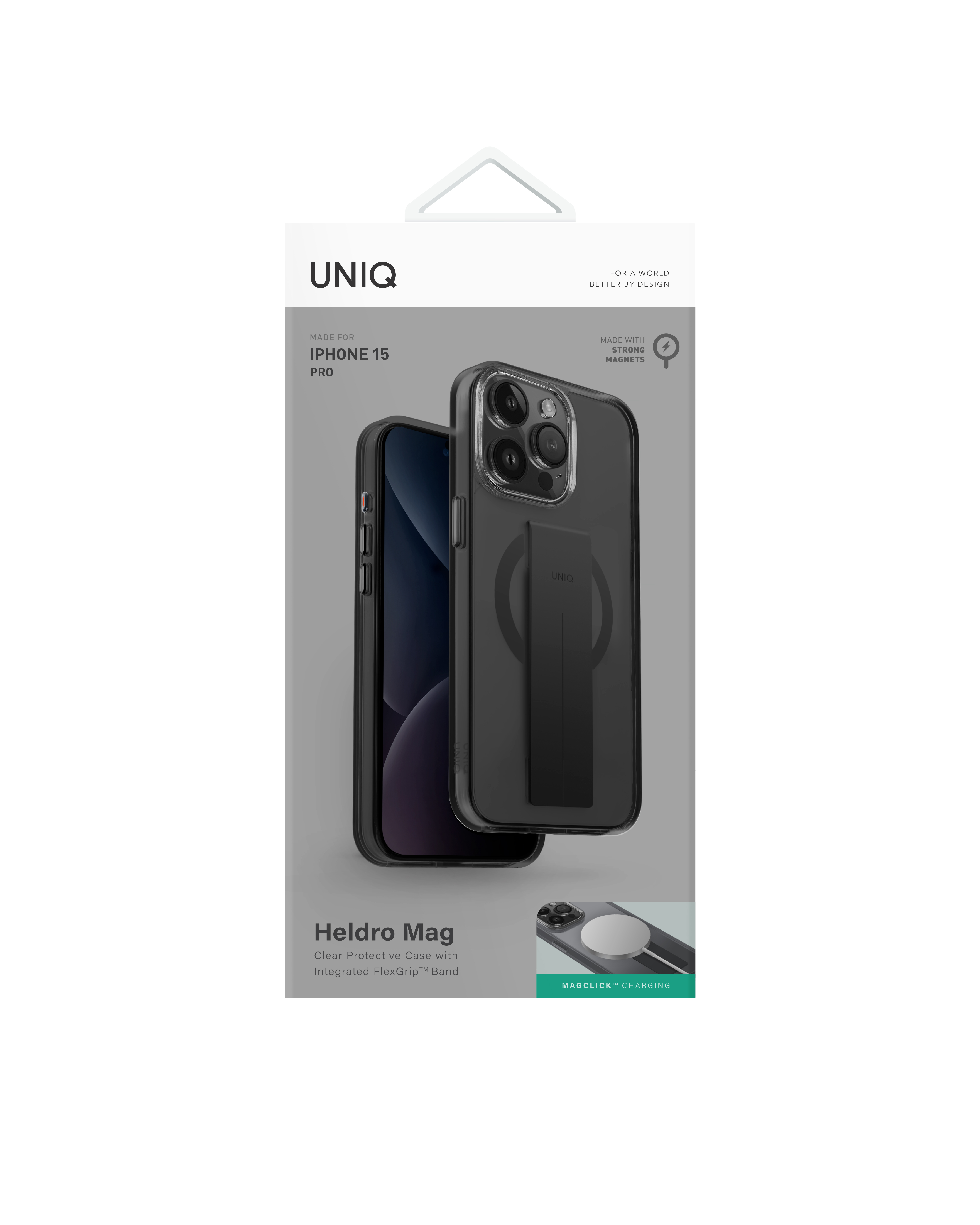 Uniq iPhone 15 Pro Back Cover Mobile Case