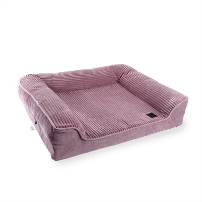 Panier Pour Chien Martin Royal Collection En Velours Rose - Confort Et Élégance