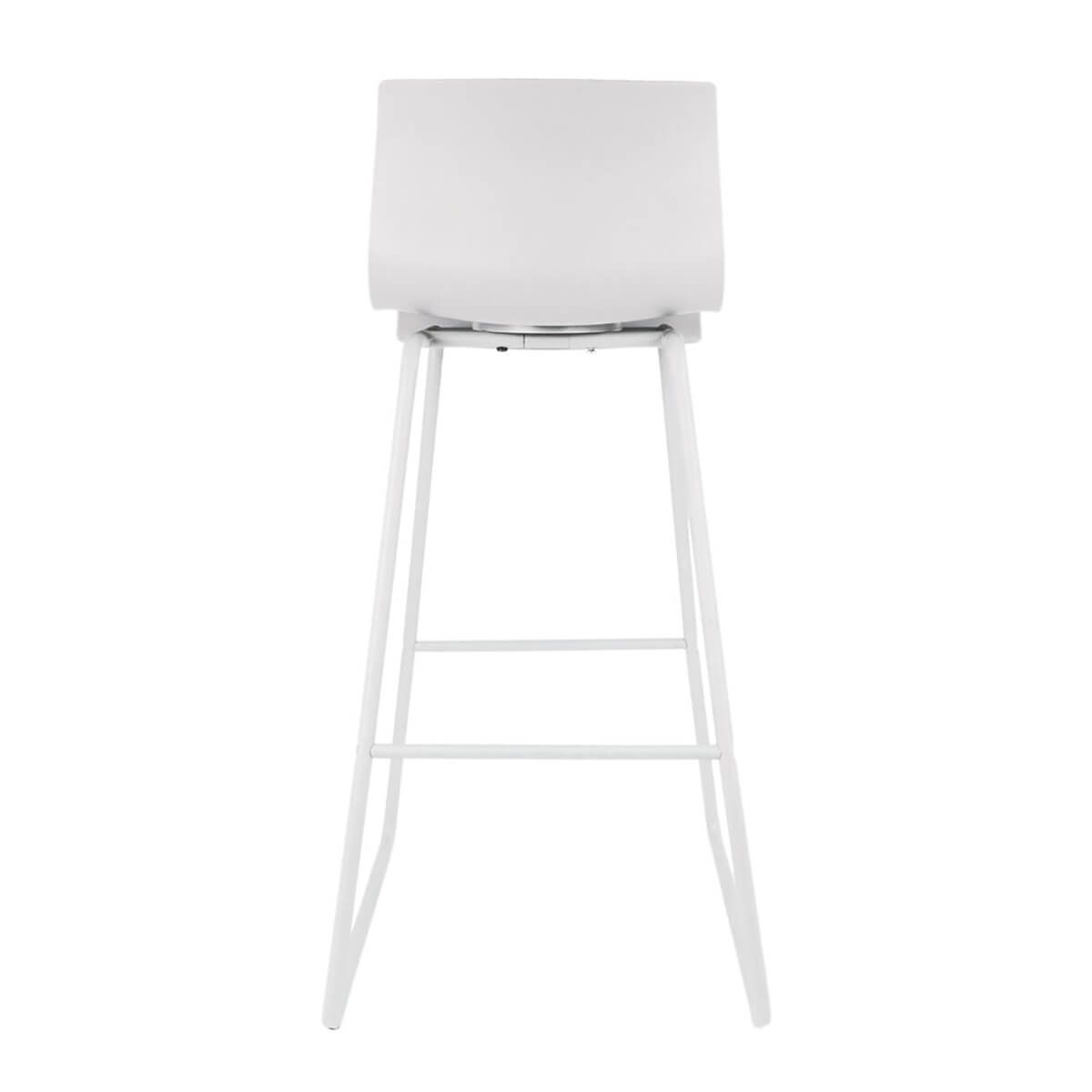 Novalie - Lot De 2 Chaises Hautes Blanches