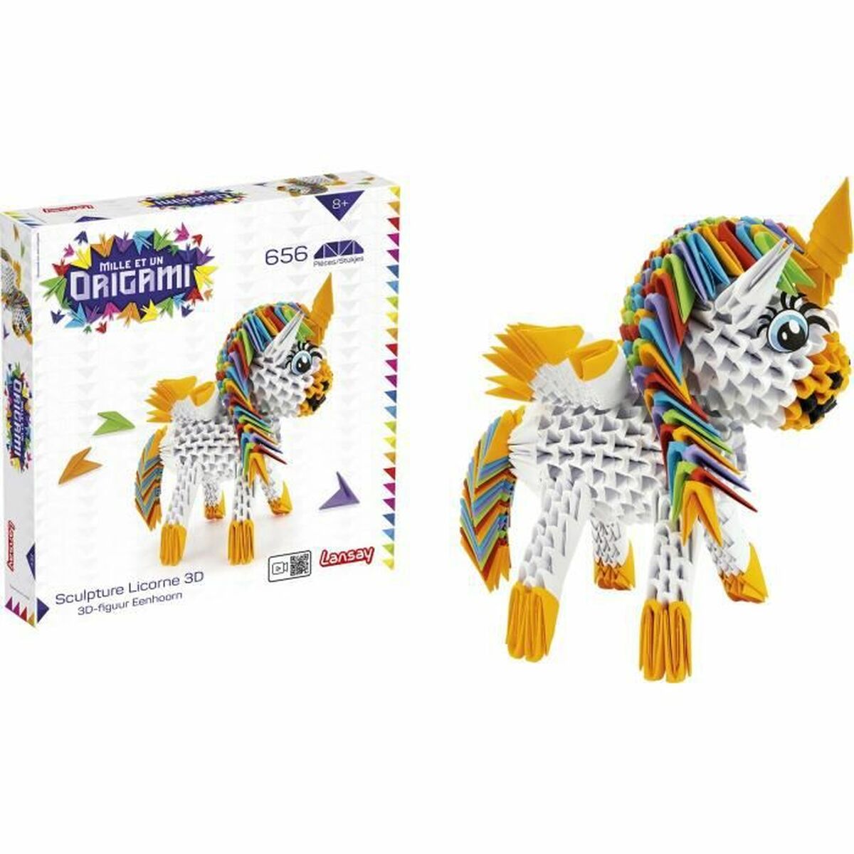 Travaux Manuel En Papier Lansay Unicorn 3d