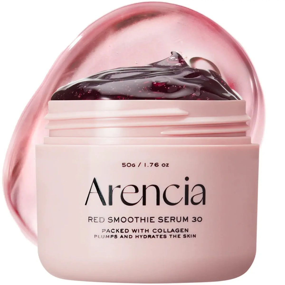 Arencia Fresh Red Smoothie Serum gélová textúra